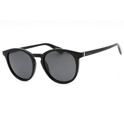 Polaroid Core Unisex Sunglasses - Black Oval Shape Full Rim Frame | PLD 6098/S 0807 M9 ,