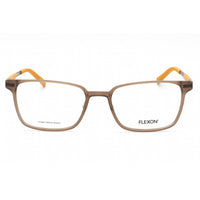 Flexon Men's Eyeglasses - Matte Taupe Crystal Acetate Rectangular | FLEXON EP8007 204 ,