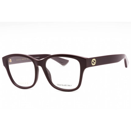Gucci Women's Eyeglasses - Burgundy Injected Propionate Cat Eye Frame | GG1340O 004 ,