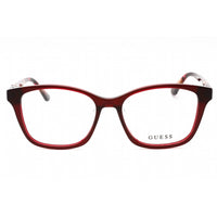 Guess Women's Eyeglasses - Bordeaux/Other Acetate Cat Eye Shape Frame | GU2846-D 071 ,