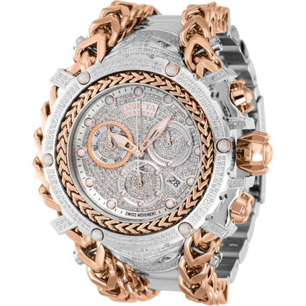 Invicta Men's Watch - Gladiator Chrono Rose Gold and Silver Dial Bracelet | 35058 ,