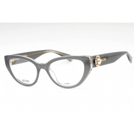 Moschino Women's Eyeglasses - Grey Plastic Cat Eye Full Rim Frame | MOS631 0KB7 00 ,