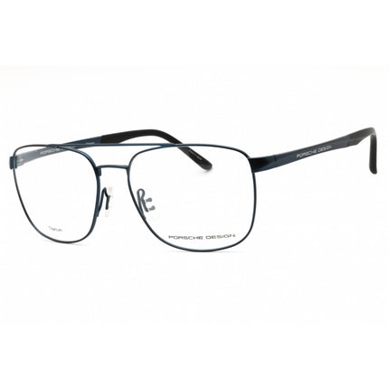 Porsche Men's Eyeglasses - Blue Titanium Full Rim Frame Clear Demo Lens | P8370 D ,