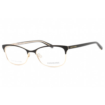 Tommy Hilfiger Women's Eyeglasses - Black Crystal Rectangular Frame | TH 1777 07C5 00 ,