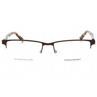 Banana Republic Men's Eyeglasses - Matte Brown Rectangular Frame | Antonio 04IN 00 ,