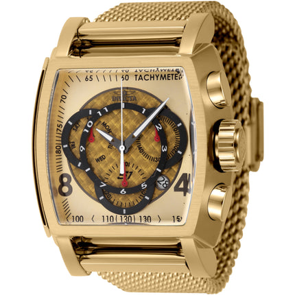 Invicta Men's Watch - S1 Rally Chronograph Gunmetal and Gold Dial Bracelet | 46014 ,