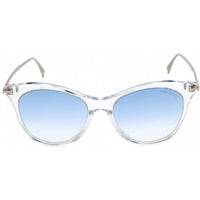 Tom Ford Women's Sunglasses - White/Crystal Plastic Cat Eye Full Rim | FT0662 22X ,
