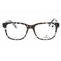 Lacoste Men's Eyeglasses - Havana Grey Plastic Square Shape Full Rim Frame | L2937 240 ,