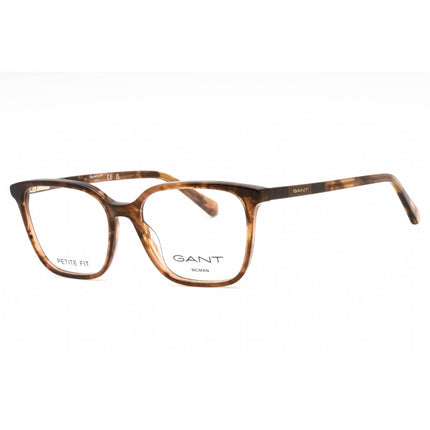 Gant Women's Eyeglasses - Dark Havana Plastic Cat Eye Full Rim Frame | GA4150 052 ,