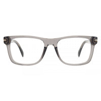 David Beckham Men's Eyeglasses - Grey Rectangular Full Rim Frame | DB-1073 0KB7 ,