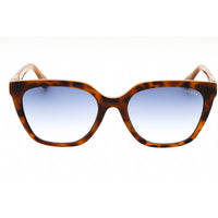 Guess Women's Sunglasses - Blonde Havana Injected Propionate Square Frame | GU7870 53W ,