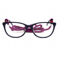 M Missoni Women's Eyeglasses - Blue Plastic Oval Full Rim Frame | MMI 0033 0PJP 00 ,