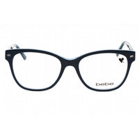 Bebe Women's Eyeglasses - Blue Animal Zyl Full Rim Cat Eye Shape Frame | BB5194 400 ,