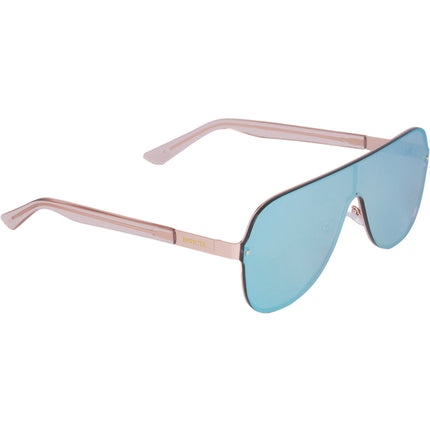 Invicta Unisex Sunglasses - Gold Aviator Shape Frame Blue To Yellow Lens | IEW054-02 ,