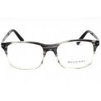 Bvlgari Men's Eyeglasses - Grey Striped Gradient Plastic Full Rim Frame | 0BV3049 5484 ,