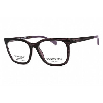 Kenneth Cole New York Women's Eyeglasses - Matte Violet Square Frame | KC0357 082 ,