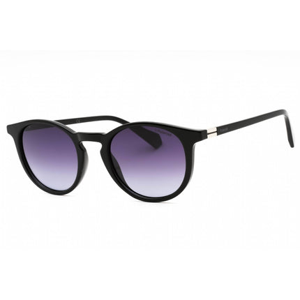 Polaroid Core Unisex Sunglasses - Black Round Frame Grey Lens | PLD 6102/S/X 0807 WJ ,