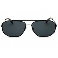 Salvatore Ferragamo Men's Sunglasses - Black Metal Navigator Frame | SF303SLN 001 ,