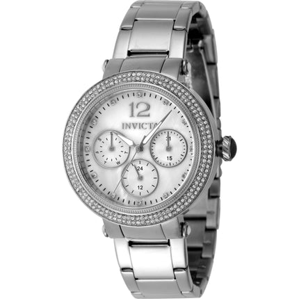 Invicta Women's Watch - Bolt Quartz Silver Tone Dial Stainless Steel Bracelet | 48114 ,