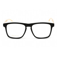 Gucci Men's Eyeglasses - Black Plastic Full Rim Frame Clear Demo Lens | GG0561ON 001 ,