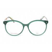 Carolina Herrera Women's Eyeglasses - Green Plastic Round Frame | HER 0083/G 01ED 00 ,