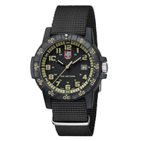 Luminox Men's Quartz Watch - Sea Turtle Giant 0320 Series Black Nylon Strap | 0333 Set ,