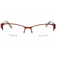 Banana Republic Women's Eyeglasses - Bordeaux Metal Half Rim Frame | Jordyn 023B 00 ,