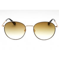 Police Men's Sunglasses - Shiny Rose Gold W/Black Metal Oval Shape Frame| SPLD94 301G ,