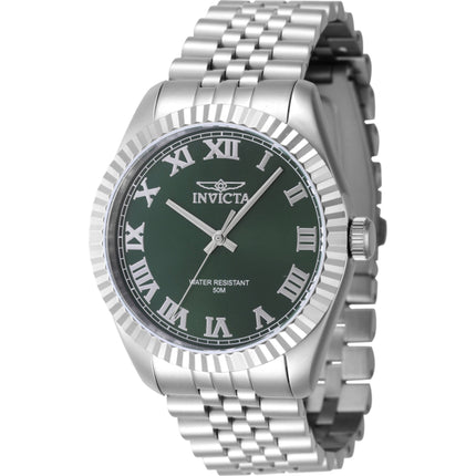 Invicta Men's Watch - Specialty Green Dial Stainless Steel Bracelet Quartz | 47398 ,