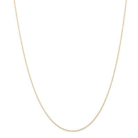 14k .5 mm Cable Rope Chain (CARDED) | 5RY ,