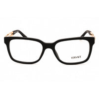 Versace Unisex Eyeglasses - Black Plastic Square Full Rim Frame | VE3218 GB1 ,