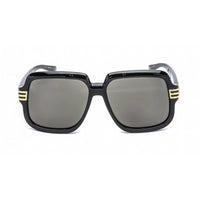 Gucci Men's Sunglasses - Black Plastic Square Full Rim Frame Grey Lens | GG0979S 001 ,