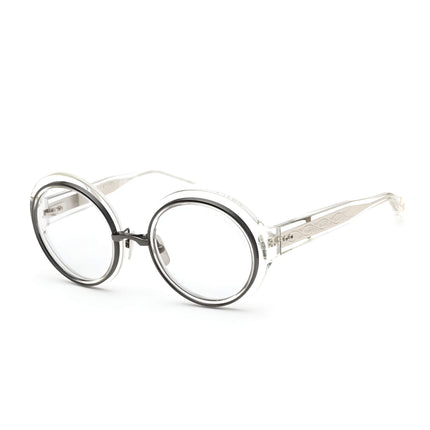 Dita Women's Sunglasses - Silver and Clear Frame | MICRO-ROUND (DTS406-A-03) A-03 ,