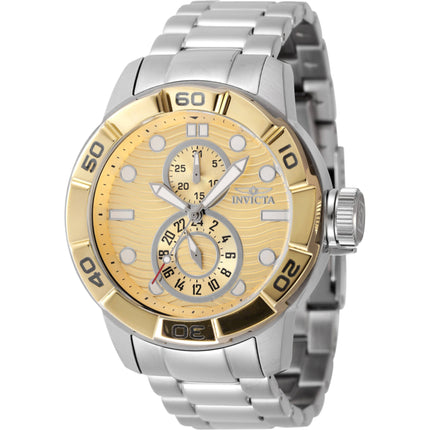 Invicta Unisex Watch - Ripsaw Quartz Gold and Silver Dial Steel Bracelet | 47566 ,