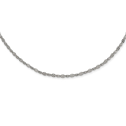 Stainless Steel Polished 2.90mm Fancy Link Chain | SRN1883 ,