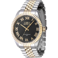 Invicta Men's Watch - Specialty Black Dial Two Tone Steel Bracelet Quartz | 47401 ,