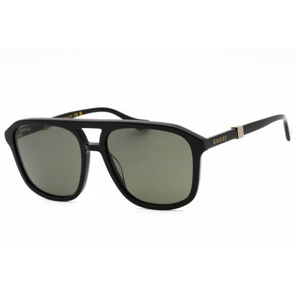 Gucci Men's Sunglasses - Black Acetate Full Rim Navigator Shape Frame | GG1494S 001 ,