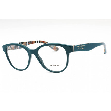 Burberry Women's Eyeglasses - Blue Plastic Round Shape Full Rim Frame | BE2278 3743 ,