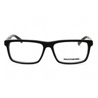 Skechers Men's Eyeglasses - Shiny Black Acetate Rectangular Full Rim | SE3343 001 ,
