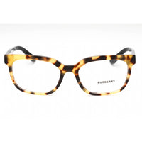 Burberry Women's Eyeglasses - Light Havana Plastic Square Full Rim Frame | BE2277 3741 ,