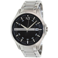 Armani Exchange AX2103 Men's Whitman Black Dial Stainless Steel Bracelet Watch ,
