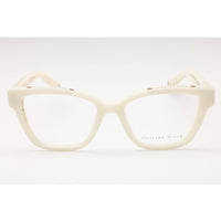 Philipp Plein Women's Eyeglasses - Marmorized Ivory Cat Eye Full Rim | VPP034S 09YL ,