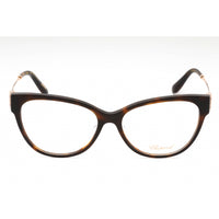 Chopard Women's Eyeglasses - Shiny Dark Tortoise Plastic Cat Eye Frame | VCH325S 01AY ,
