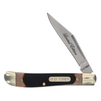 Schrade Knife Gift Tin - Old Timer Sharpfinger Satin Stainless Steel Blade | 1188052 ,