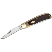Schrade Folding Knife - Old Timer Steel Blade Sawcut Delrin Handle, 4.1 inch | SC97OT ,