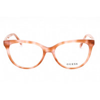 Guess Women's Eyeglasses - Beige/Other Plastic Cat Eye Full Rim Frame | GU2942 059 ,
