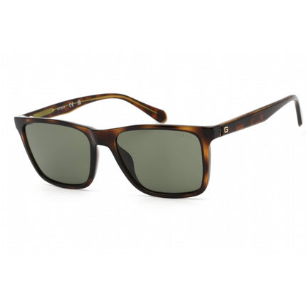 Guess Men's Sunglasses - Dark Havana Plastic Rectangular Full Rim Frame | GU6935 52N ,
