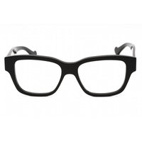Gucci Men's Eyeglasses - Black Acetate Full Rim Square Frame Clear Lens | GG1428O 001 ,