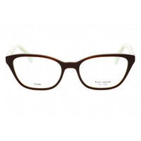 Kate Spade Women's Eyeglasses - Brown Plastic Full Rim Cat Eye Frame | EMMALEE 009Q 00 ,