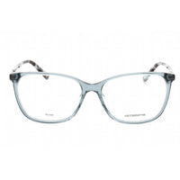 Liz Claiborne Women's Eyeglasses - Aqua Crystal Plastic Cat Eye Frame | L 657 E1N ,